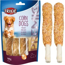 przysmak-dla-psa-kaczka-na-palce-ze-skory-corn-dogs-trixie-premio-100g