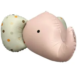 balon-foliowy-slon-3d-matowy-rozowy-jasny-godan-24-shp