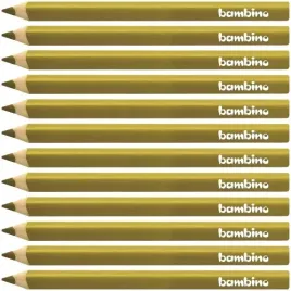 kredka-bambino-trojkatna-w-drewnianej-oprawie-gruba-jumbo-zlota-12-sztuk