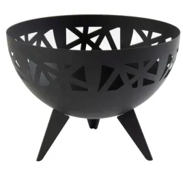 palenisko-ogrodowe-flare-58-cm-czarne-azurowe-nowoczesne-ognisko-loft