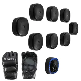 elektroniczna-tarcza-bokserska-modulowa-z-glosnikiem-i-bluetooth-rekawice