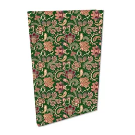 notes-a5-kratka-soft-touch-paisley-kwiaty-green