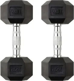 hantel-zeliwny-hantla-ciezarek-gumowany-hex-2x-75-kg-do-cwiczen