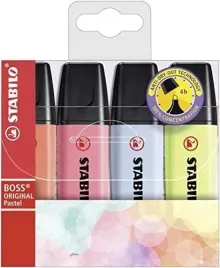 zakreslacz-stabilo-boss-original-pastel-4-kolory