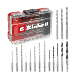 einhell-zestaw-wiertel-16-sztuk-do-drewna-kamienia-metalu-z-etui