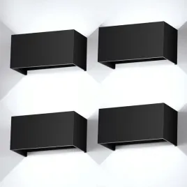 cwycfw-4-sztuki-led-kinkiety-zewnetrzne-24w-czarny-6000k-ip65
