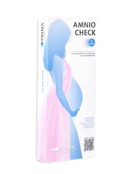 Sam Się Zbadaj AMNIOCHECK Test Wyciek wód płodowych Nieinwazyjny 5 wkładek