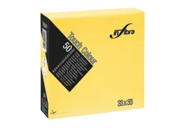 serwetki-papierowe-infibra-touch-system-effect-zolte-33x33cm-2w-50szt