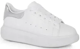 8613-biale-sneakersy-trampki-klasyczne-na-platformie-sznurowane-40