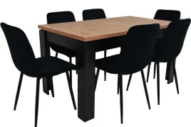 zestaw-6-czarnych-krzesel-kubelkowych-i-stol-80x140-180-dab-craft