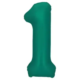 balon-foliowy-cyfra-1-butelkowy-zielony-partydeco-34-dgt