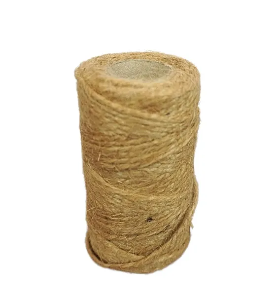 SZNUREK JUTOWY 2mm 50m OZDOBNY NATURALNY DO PAKOWANIA MAKRAMA DRAPAK