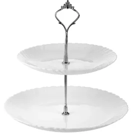 patera-dwupoziomowa-szklana-biala-festa-italia-agnes-24-cm
