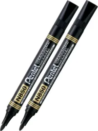 marker-permanentny-pentel-n850-okragly-czarny-2x