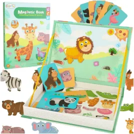 ksiazeczka-magnetyczna-ukladanka-puzzle-na-magnes-zwierzeta-safari-47el