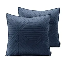 ameliahome-zestaw-2-pikowanych-poszewek-soft-45x45-grafit-miodowy