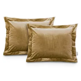 ameliahome-zestaw-2-poszewek-welwetowych-z-falbana-side-50x70-musztardowa