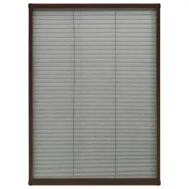 vidaxl-plisowana-moskitiera-okienna-aluminium-brazowa-80x120-cm