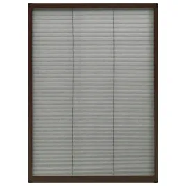 vidaxl-plisowana-moskitiera-okienna-aluminium-brazowa-80x120-cm