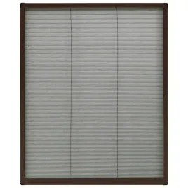 vidaxl-plisowana-moskitiera-okienna-aluminium-brazowa-60x80-cm