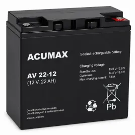 akumulator-bateria-agm-vrla-acumax-av-av22-12-12v-22ah-av22-ups-apc-alarm