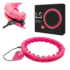 hula-hop-z-wypustkami-line-sport-45-cm-rozowy