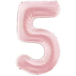 balon-foliowy-cyfra-5-rozowy-matowy-partydeco-34-dgt