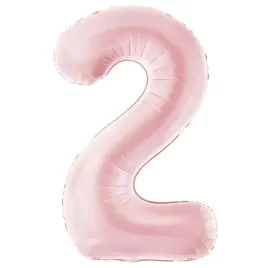 balon-foliowy-cyfra-2-rozowy-matowy-partydeco-34-dgt
