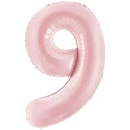 balon-foliowy-cyfra-9-rozowy-matowy-partydeco-34-dgt
