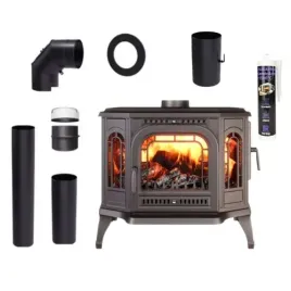 piec-wolnostojacy-zeliwny-kawmet-p7-pb-105-kw-eco-akcesoria-z-szybrem