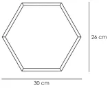 panel-scienny-hexagon-szaro-niebieski-panele-filcowe-jednostka-sprzedazy-sztuka