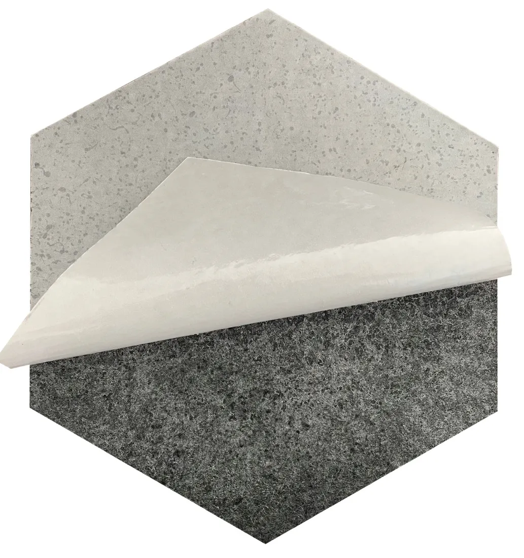 panel-scienny-hexagon-szaro-niebieski-panele-filcowe-stan-nowy