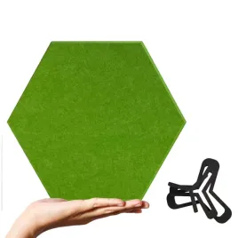 panel-scienny-hexagon-jasny-zielony-panele-filcowe