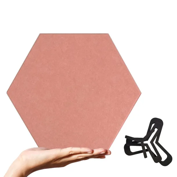 panel-scienny-hexagon-pudrowy-roz-panele-filcowe