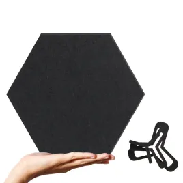 panel-scienny-hexagon-ciemny-szary-panele-filcowe