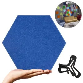 panele-scienne-akustyczne-wygluszajace-hexagon-3d-zaglowek-filcowe