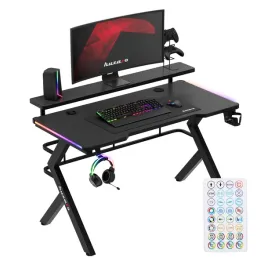 biurko-gamingowe-z-nadstawka-huzaro-czarne-rgb-led-do-komputera-i-nauki