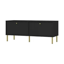 szafka-rtv-2k-sora-czarny-grafit-noga-prosta-mro-mil-meble