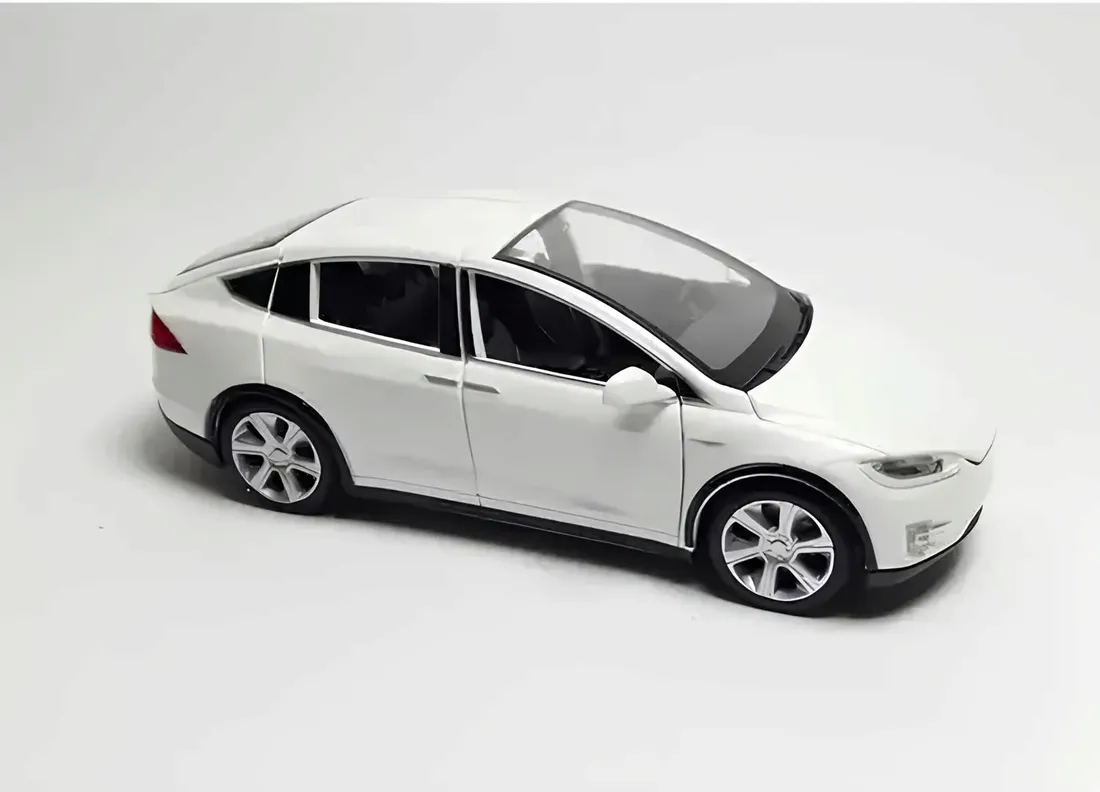 model-samochodu-tesla-x90-1-32-bialy-stan-nowy