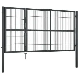 vidaxl-brama-ogrodzeniowa-ze-slupkami-stal-350-x-140-cm-antracytowa