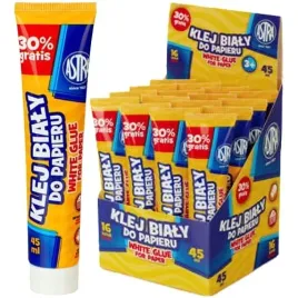 klej-szkolny-bialy-w-tubie-45-ml-do-papieru-mocny-astra-16-sztuk