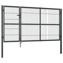 vidaxl-brama-ogrodzeniowa-ze-slupkami-stal-350-x-140-cm-antracytowa
