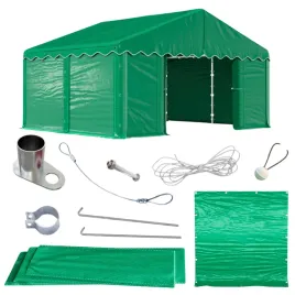 namiot-ogrodowy-imprezowy-przemyslowy-magazynowy-letni-zielone-abiko-4x4m