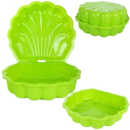 piaskownica-lub-basen-plastikowa-xxl-2w1-muszelka-zamykana-niebieska