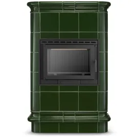piec-kominek-piecyk-kaflowy-ceramiczny-koza-olive-13-kw-obudowa-kominkowa