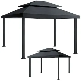 dach-pawilon-poszycie-wodoodporny-m5-antracyt-4x3m-z-kominem-do-cyrkulacji