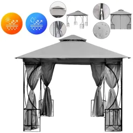 pawilon-ogrodowy-altana-imprezowa-z-4-scianami-wodoodporna-szara-3x3-m