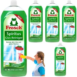 plyn-do-mycia-szyb-luster-niemiecki-ekologiczny-frosch-750ml-5x-sztuki