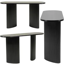 biurko-konsola-stolik-lamelowe-nogi-owalny-blat-designerski-czarne-140x40