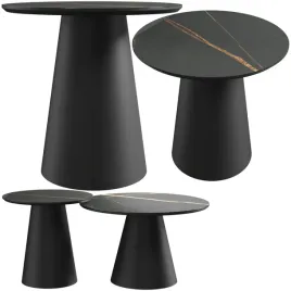 stolik-kawowy-nowoczesny-styl-okragly-ksztalt-blatu-czarny-marmurowy-46-cm